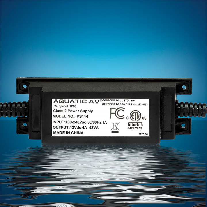 PS114 - 48W Male & Female Spade 12VDC Output Connectors