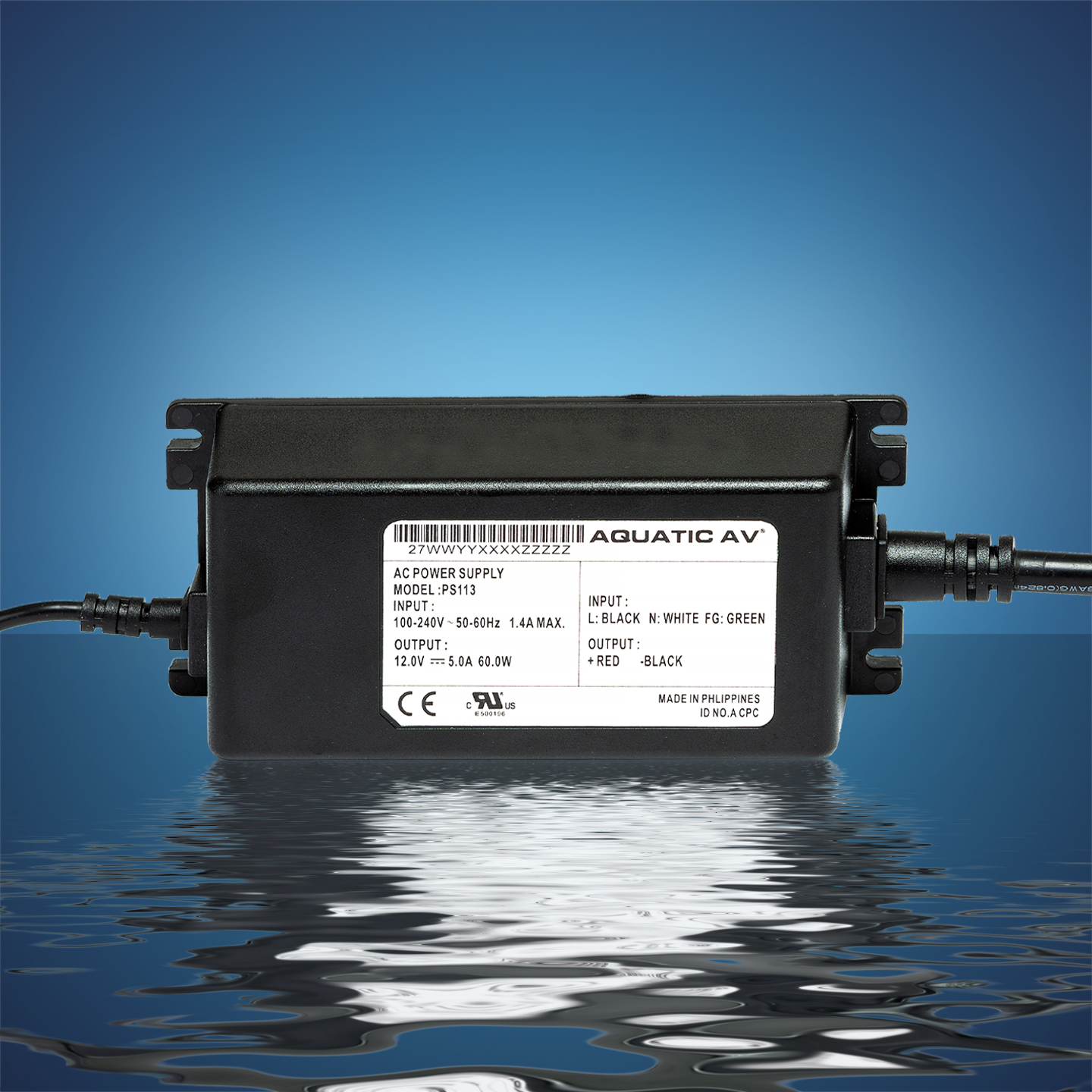 PS113 60W 240V 5A AC 4-Pin Connectors