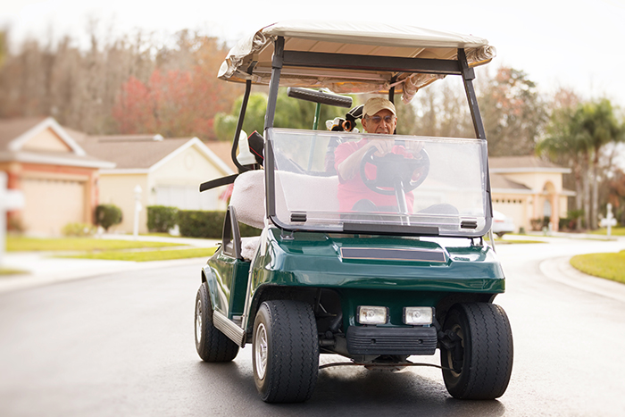 golf cart audio